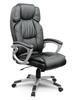 Офисное кресло Sofotel EG-227 из черной кожи