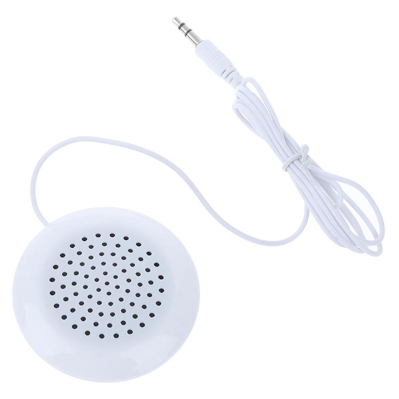 Портативный мини-динамик Aux Pillow 3,5 мм для Mp3 Mp4 CD телефона белого цвета