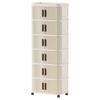 Folding Storage Cabinet Storage Box Multi-layer Wardrobe Multi-layer Clothes Storage Cabinet Foldable Transparent Storage Cabinet