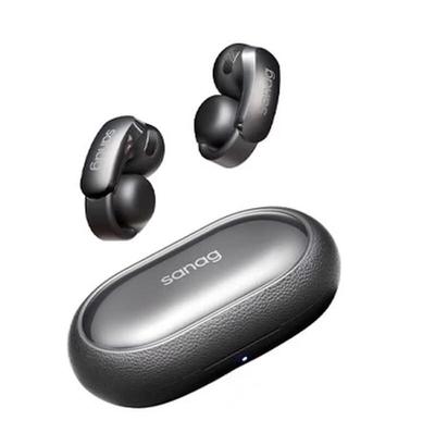 Спортивные наушники с открытым ухом и костной проводимостью SANAG S9S AI