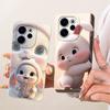 Чехол для OPPO Reno 15F reno15 F 5G CPH2801 Эстетичный Роскошный Милый Кролик Силиконовый Чехол для Телефона OPPO Reno15 5G Мягкая Крышка