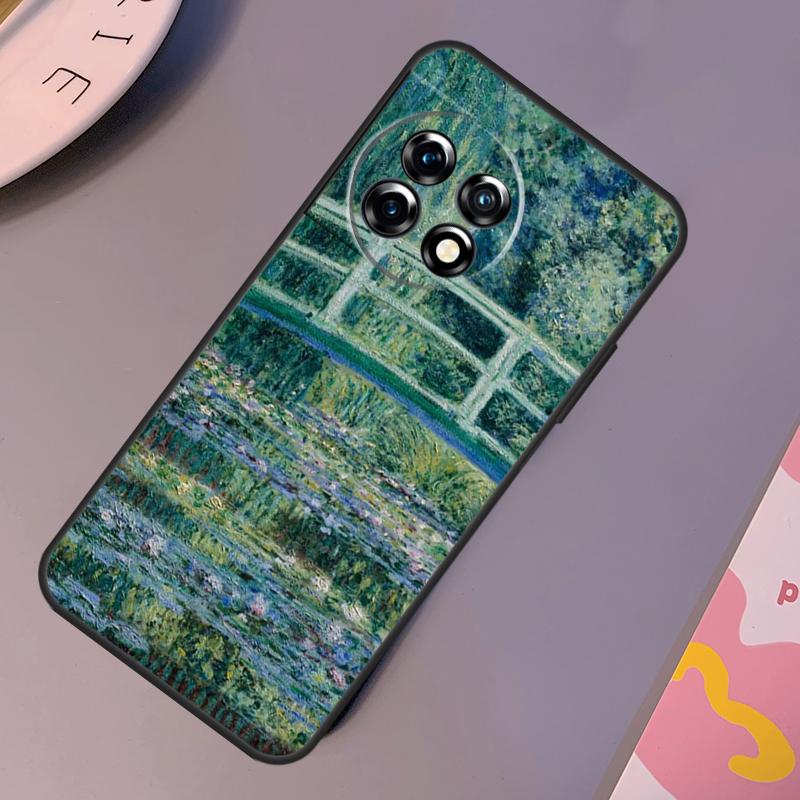 Чехол-картина Клода Моне для OnePlus 12R 10T 10R 9RT 9 10 Pro OnePlus 12 11 Nord 3 2T CE 2 Lite N20 N10