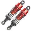 Shock Absorber 65mm Aluminium Alloy RC Spring Damper Fit for Traxxas Slash 2WD RC CarsRed