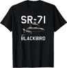 SR-71 Blackbird Военная Авиация, Отличная Идея для Подарка Футболка