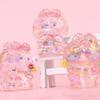 Statue Pink Rabbit Mini Ornaments Candy Color Cartoon Model Toy  Micro Landscape Ornaments