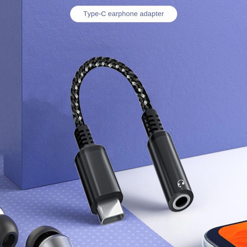 Кабель-адаптер для наушников USB Type C, аудиокабель, адаптер USB C на 3,5 мм для наушников/телефона