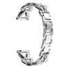 Ремешок для часов из цинкового сплава для Garmin Forerunner 645 Music / Forerunner 645 Twisted Metal Watch Strap Replacement