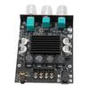 Power Amplifier Module Dual Channel Subwoofer 100Wx2 DC12‑24V BT 5.0 Sound Amplifier Board ZK‑1002T