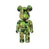 Зеленый мраморный Bearbrick Фигурка Яростного медведя 400% - Модный медведь-украшение Строительный блок