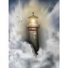 Seascape Lighthouse Romantic Diamond Painting Cross Stitch Kit 40x50CM Diamond Mosaic