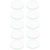 10pcs 30.5‑35mm Round Flat Watch Crystal Lens Watch Glass Replacement Accessories