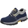 Labor Insurance Shoes Men's Anti-smashing and Anti-piercing Wear-resistant and Non-slip Fashion Safety Protective Shoes