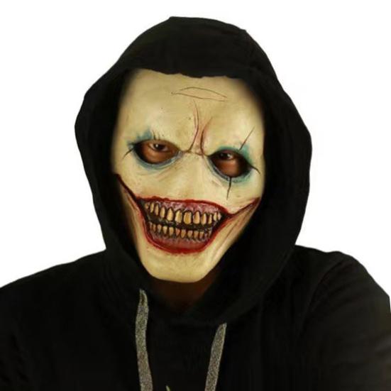 Хэллоуин Маска Клоуна Универсальный Размер Ролевая Игра Косплей Маска Головной Убор Ужасы Тематические Вечериночные Реквизиты