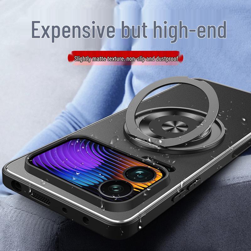 Защитный чехол-подставка Xiaomi 17 Pro/Pro Max с матовой поверхностью, полноформатная защита, противоударный дизайн для мужчин