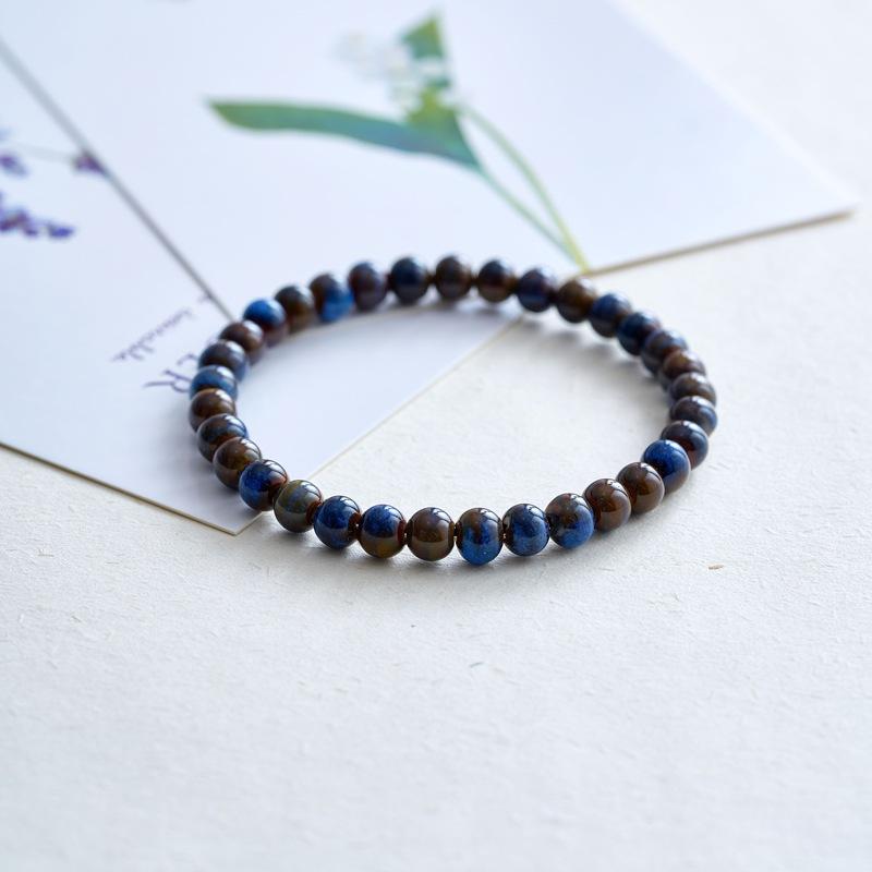 Керамический браслет ювелирные изделия модный цветочный глазурь бисерный браслет многоцветный повседневный богемный браслет