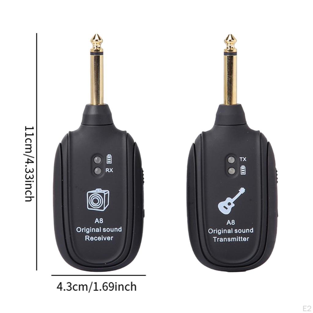 Аудиопередатчик приемник электронная гитарная система для конденсаторного микрофона бас