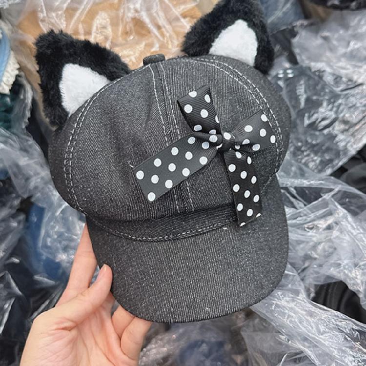 Японский берет с цепочкой-поясом для женщин и девушек, кепка газетчика, кепка шофера, панк, для улицы, хип-хоп, танцевальная шляпа