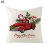 Мультфильм олень венок принт дома пледы наволочка Чехлы Рождественский декор