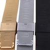 Fashion 18mm - 24mm Stainless Steel Watch 0.4mm Wire Mesh Waist Watch Strap Band