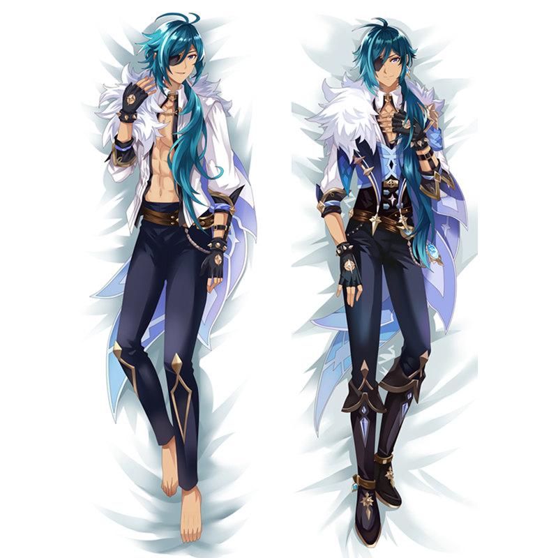 60x180 см аниме Genshin Impact Tarataglia Keaya Dakimakura чехол двусторонний 3D принт постельное белье обнимающее тело наволочки подарок