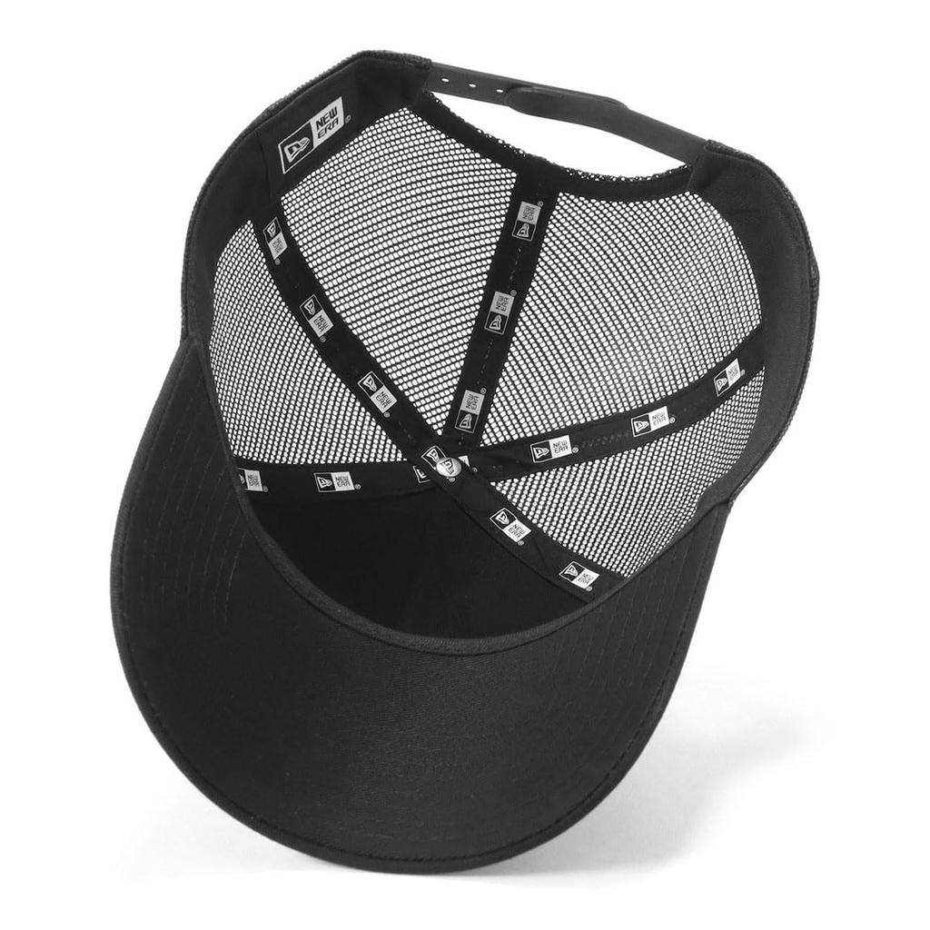 Newera сетчатая кепка 9FORTY Trucker 14666242 N840AT307 серебристо-черная БЕСПЛАТНАЯ металлическая пластина ONSPOTZ изготовленная на заказ кепка Kyu Forty унисекс унисекс летняя солнцезащитная УФ-защита