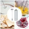 Stainless Steel Electric Milk Frother Portable Coffee Frother Handheld Frother  Barista Use