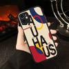 B-Bauhaus Fashion Retro Art For IPhone 16 15 14 13 12 11 Pro Max X XS MAX Plus Translucent Black Phone Cover