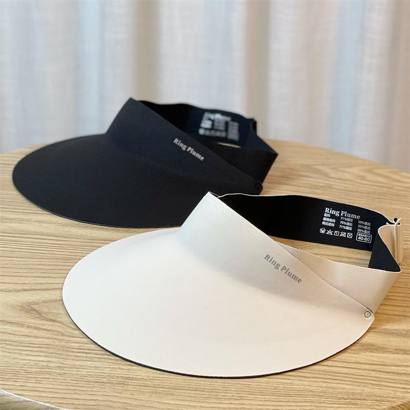 Wide-brimmed sun protection hat for women, outdoor sports visor, UV protection sun hat for men, adult casual versatile hat