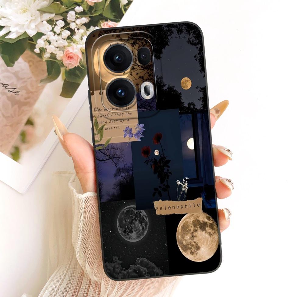 Чехол для Oppo Reno 13 Pro Силиконовый Роскошный Модный Крутой Кавайный Милый Расписной Чехол для Oppo Reno13 Pro CPH2697 PKK110 Корпус