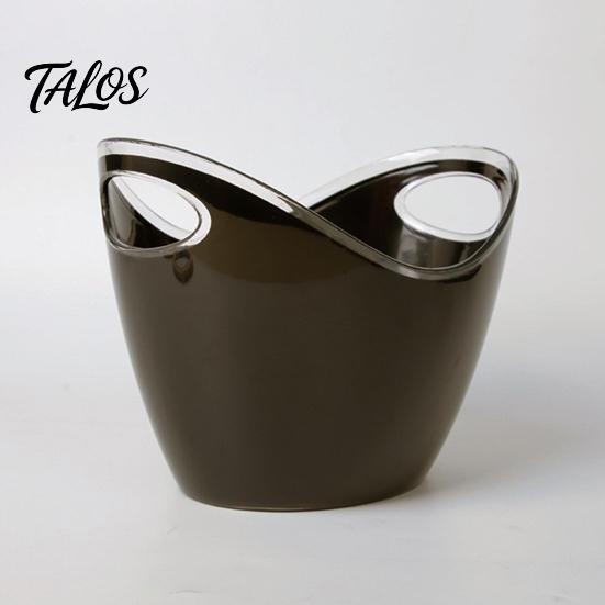 Double Layer Ice Bucket, Long-Lasting Cold Preservation, with Double Handles Drink Bucket, for Beverage Cocktail Bar Parties