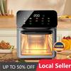 10L Air Fryer Touch Digital Display Home Multi-function Large Capacity Fully Automatic Air Fryer