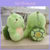 Turtle Plush Delightful Bag Charm Keychain Stuffed Animal In Vibrant Green