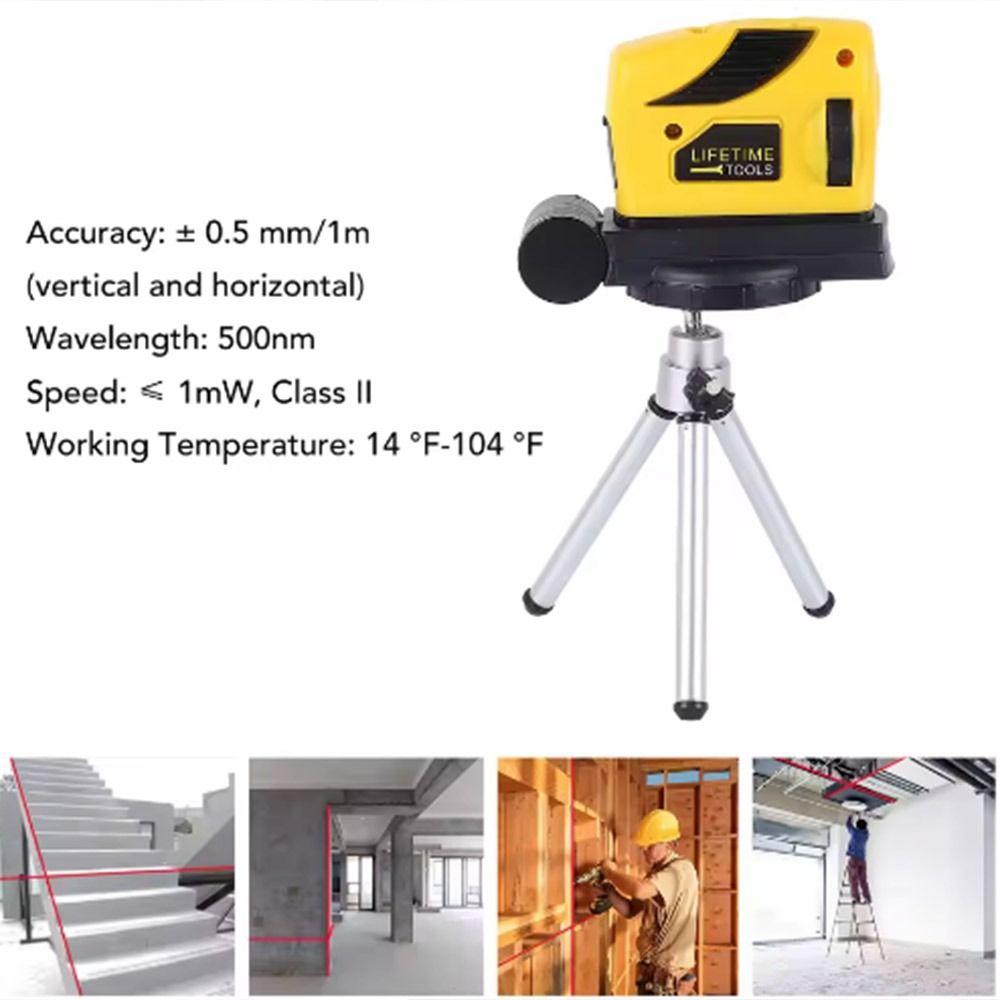 with Tripod Infrared Laser Level Horizontal Vertical Line Laser Level Measuring Tool Measurement