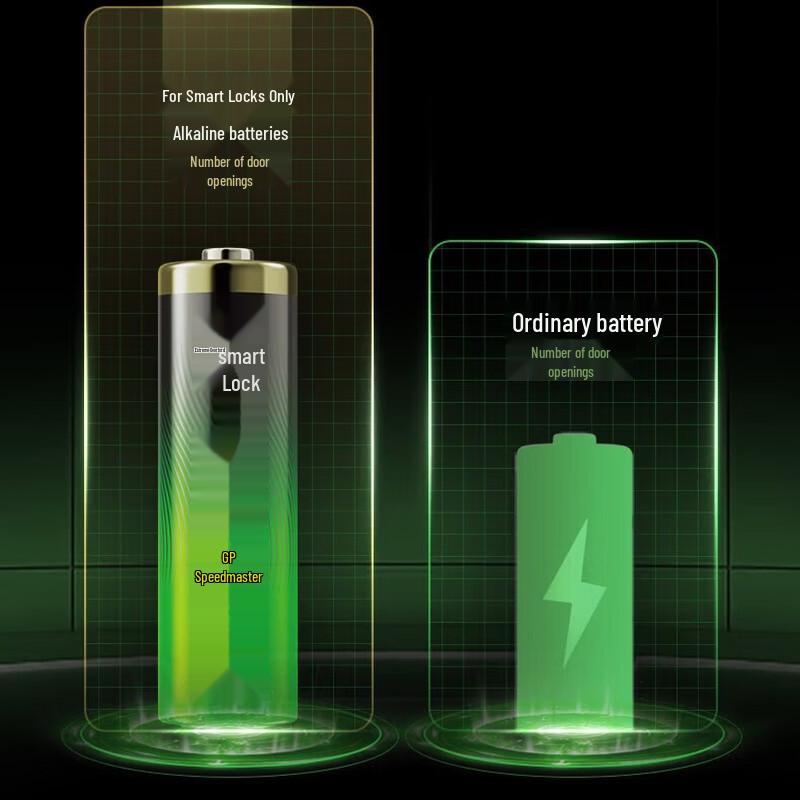Chung Pak AA Smart Door Lock Batteries CN plug (adapter included)