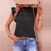 Summer Women's Clothing Lace Shirt T-shirts and Tops