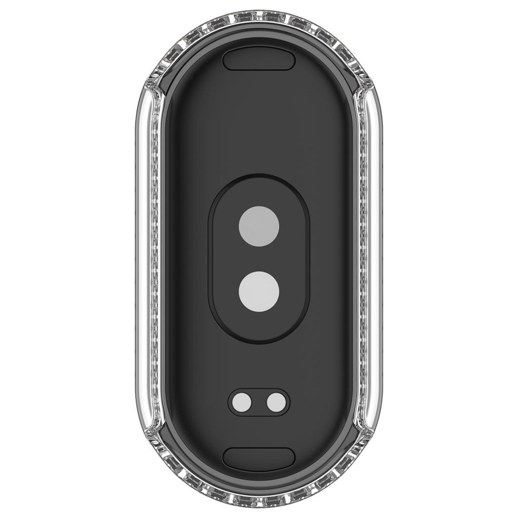 Чехол-протектор для смарт-часов Band 9 с закаленным стеклом, противоударный, с ажурным покрытием из поликарбоната