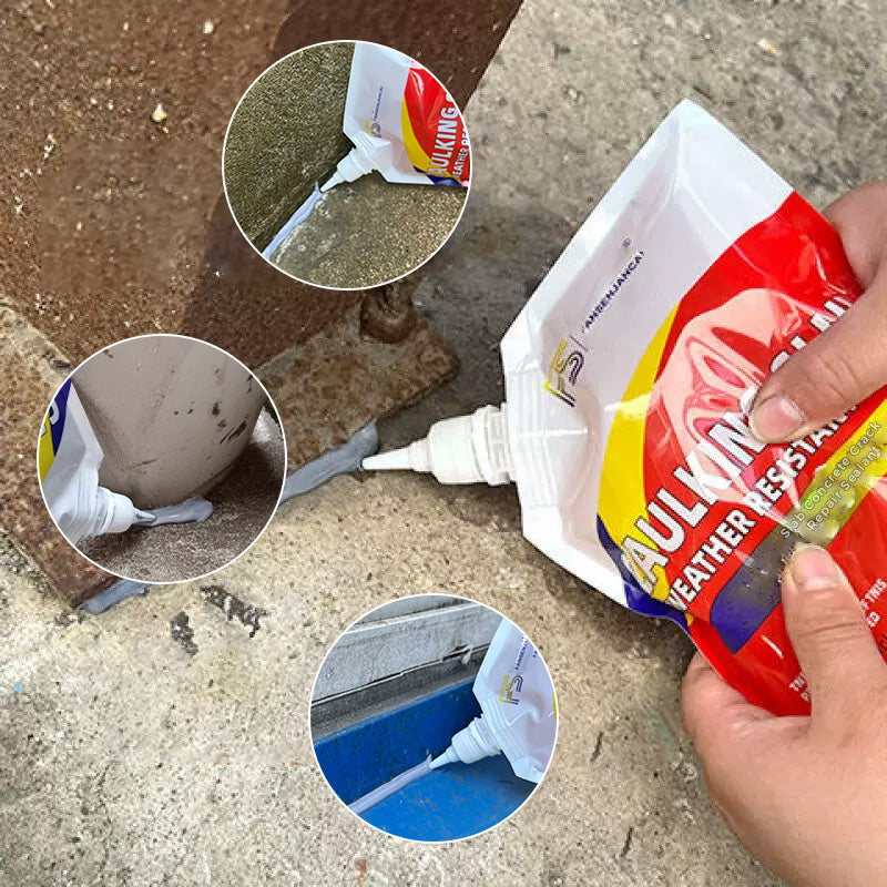 Водонепроницаемый герметик для ремонта трещин в бетонных плитах, герметик для ремонта кровельных работ, цементный герметик для заделывания угловых трещин