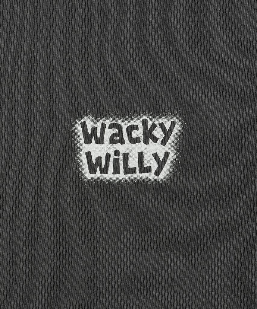 WACKY WILLY Серый реглан с длинным рукавом