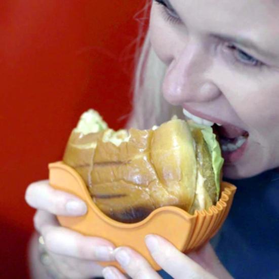 Оригинальный держатель для гамбургера с говядиной, пресс-форма для пирожков, оболочка для булочки для гамбургера, кухонный инструмент