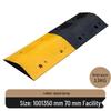 Высококачественная противоскользящая резиновая полоса для лежачего полицейского на парковке