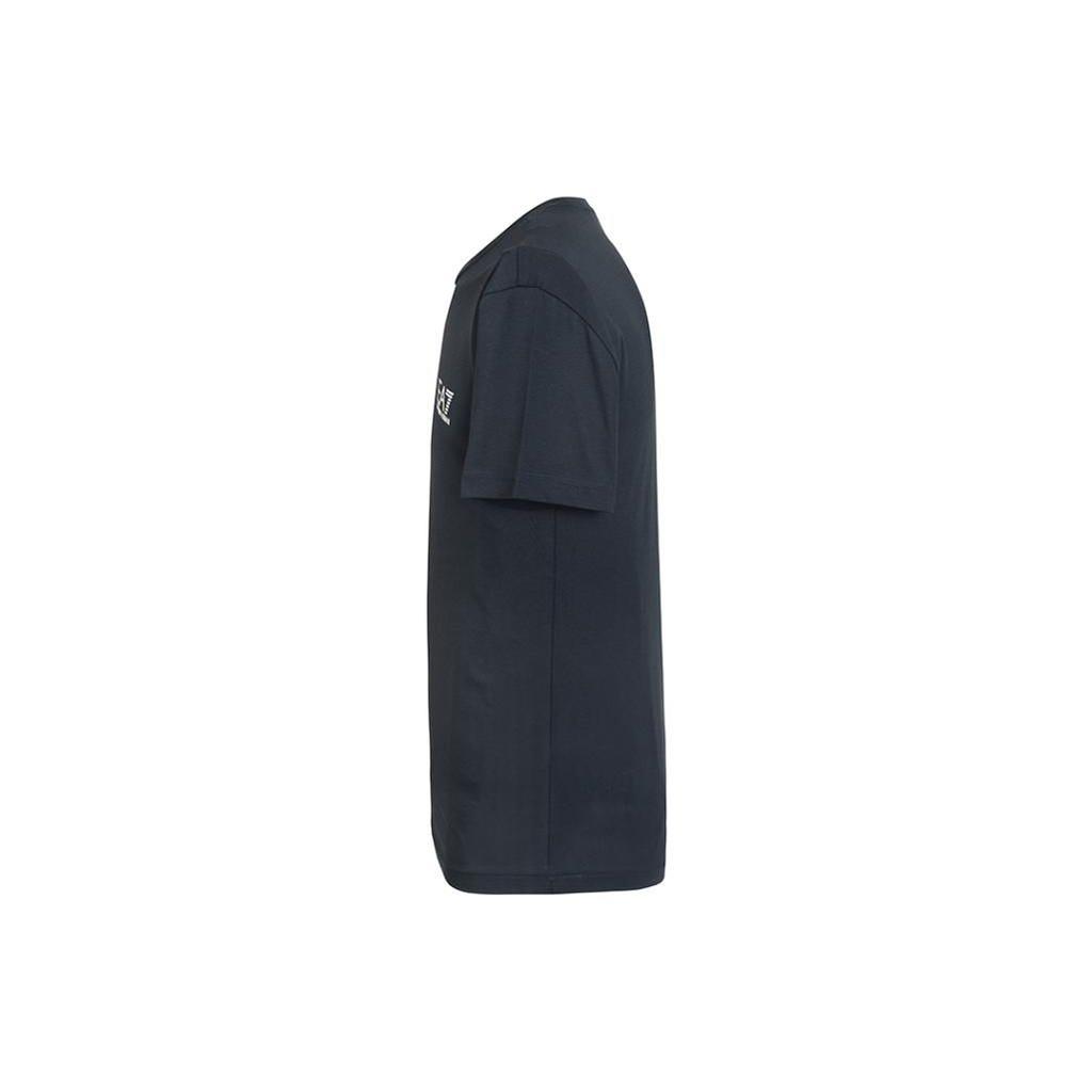 Emporio Armani Мужская футболка с коротким рукавом и принтом с логотипом-буквами серии EA7 SS23 Топы Темно-синий 3RPT19-PJM9Z-1554