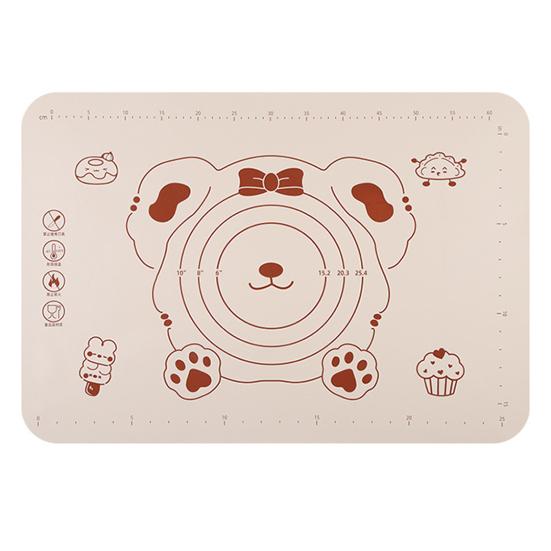 Силиконовый коврик для выпечки, лист, коврик для замешивания теста с разметкой, кухонный коврик для раскатывания, коврик для приготовления печенья, пиццы, мастики