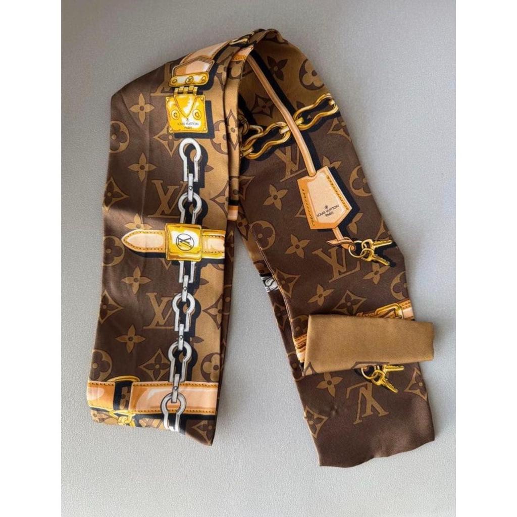 Б/у Шарф-бандау Twilly Louis Vuitton Monogram Confidential