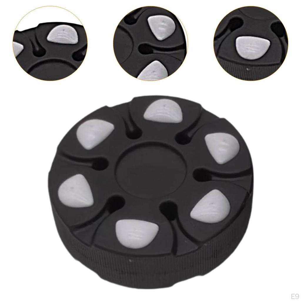 Хоккейная шайба для роликовых видов спорта, портативный тренировочный мяч для тренировок на открытом воздухе