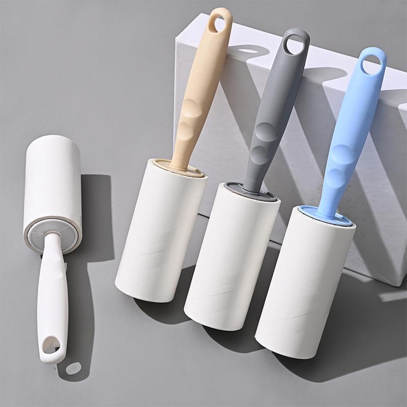 Hair Adhesive Tear Type Roller Dust Paper Portable Cloth-Removing Sticky Roller Brush Clothes Lint Remover Lint Rollers Brushes