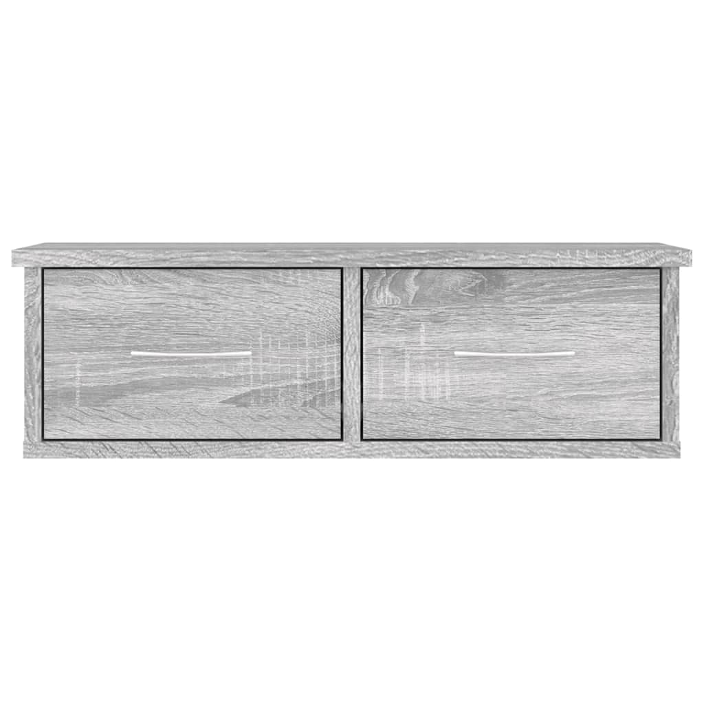 Wall Mounted Cabinet Grey Sonoma 60 x 26 x 18.5 cm Particleboard