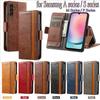 Многофункциональный кожаный чехол-книжка с магнитной застежкой для серий Samsung S/A/M/F.A13/A14/A15/A17...S21/S22/S23...Где мода встречается с функциональностью