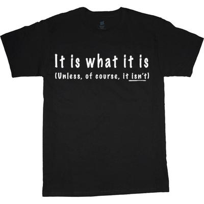 Смешная футболка It Is What Dad Jokes Мужская S Юмор