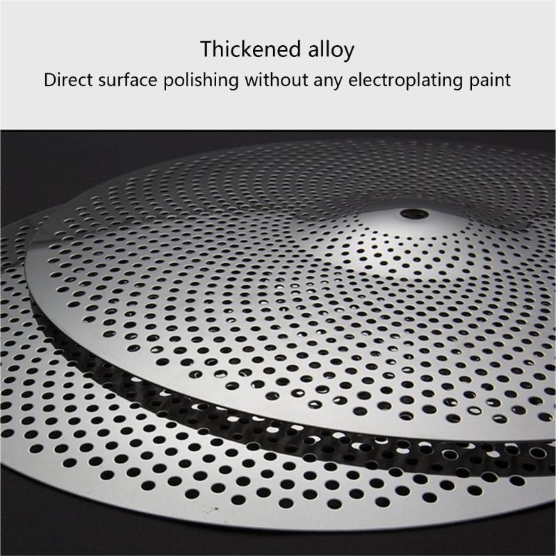 High Strengths Alloy Quiet Drum Cymbal Mutes For Quiet Practice Reduced Noise Durability Percussion Accessories