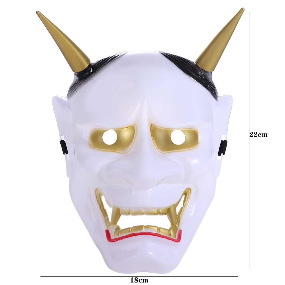For Women Men Halloween Toys Halloween Mask Costume Prop Ghost Hannya Mask Makeup Props Mask